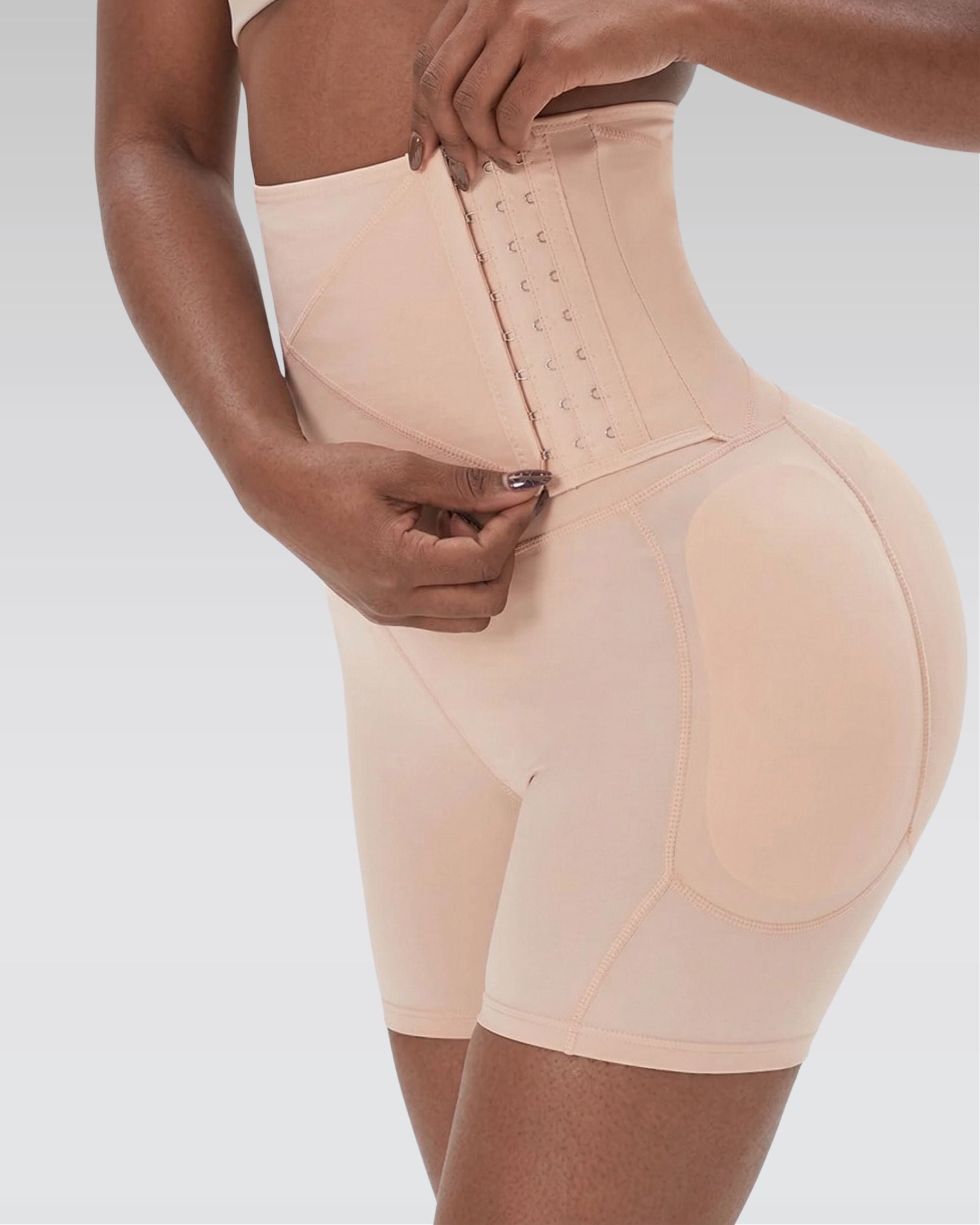 Hook and eye Shaping Shorts