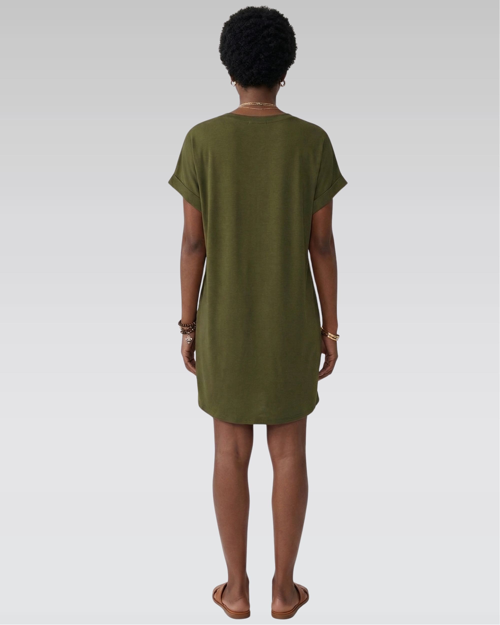 Mini vestido camiseta Relaxe