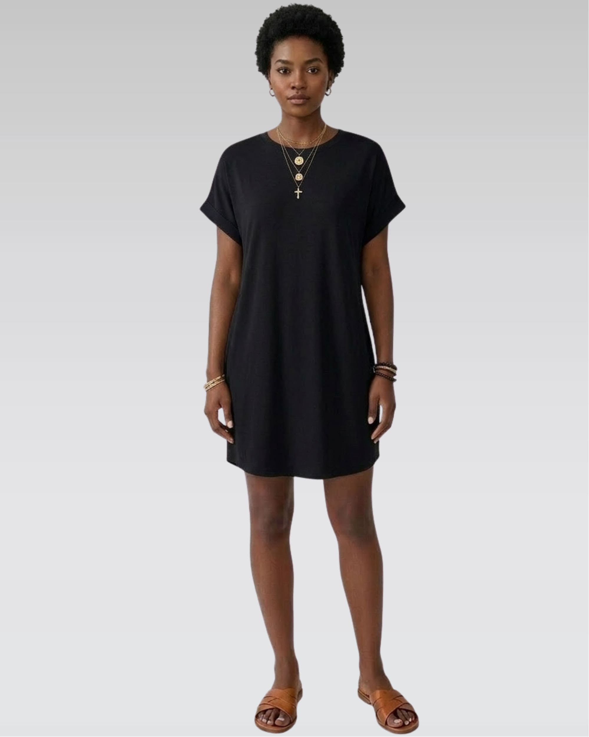 Mini vestido camiseta Relaxe