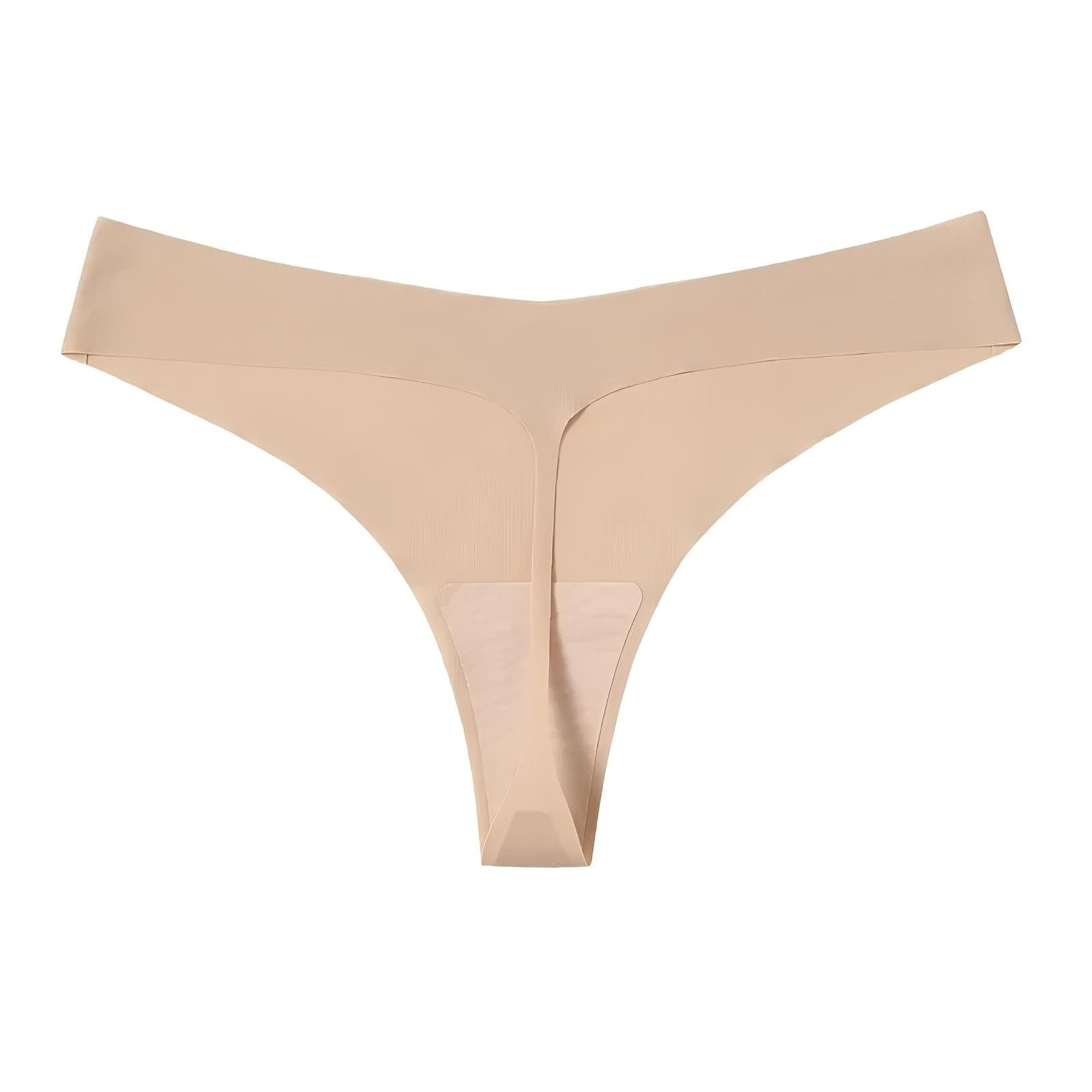 Ultra-thin seamless thong