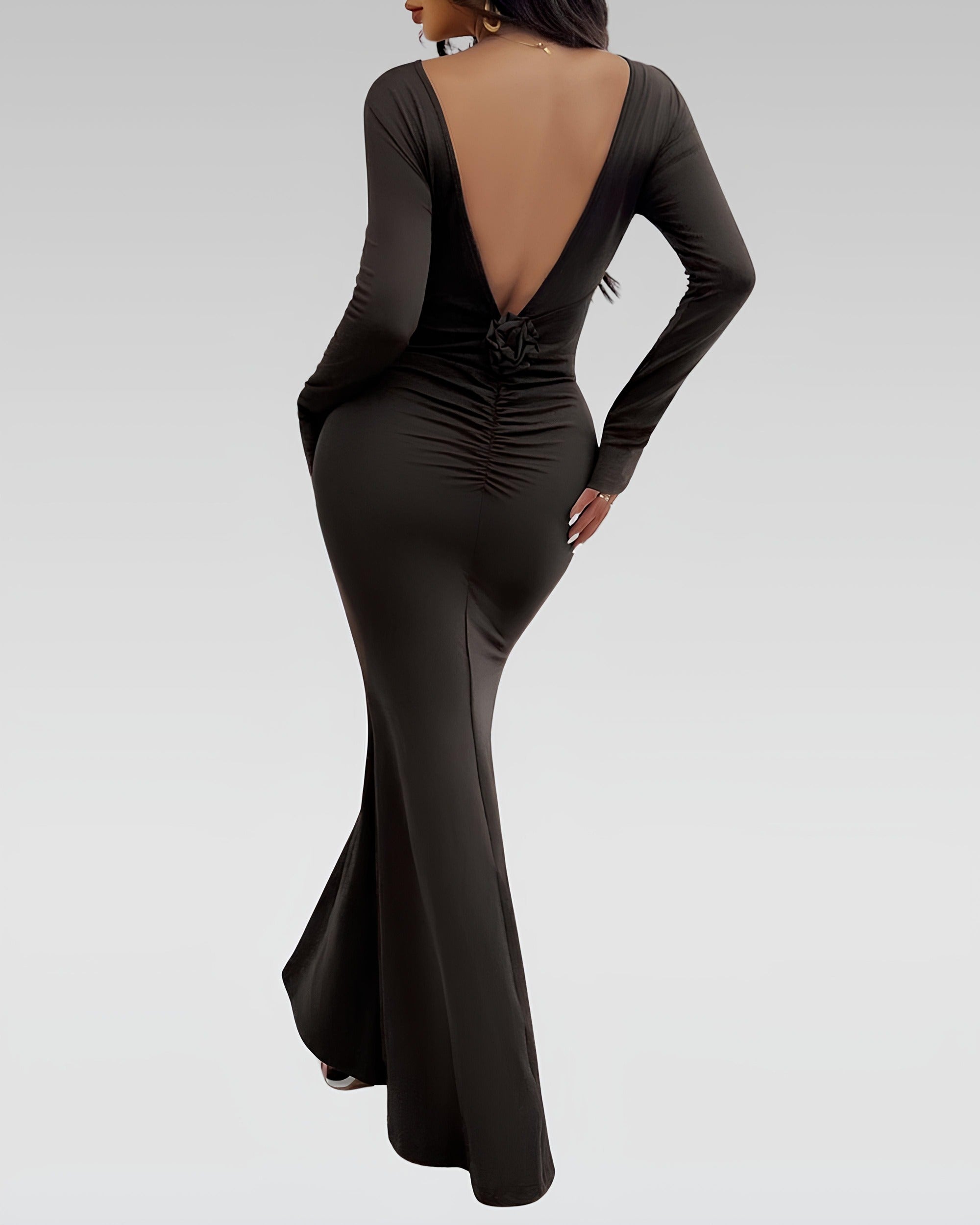 Contour long dress