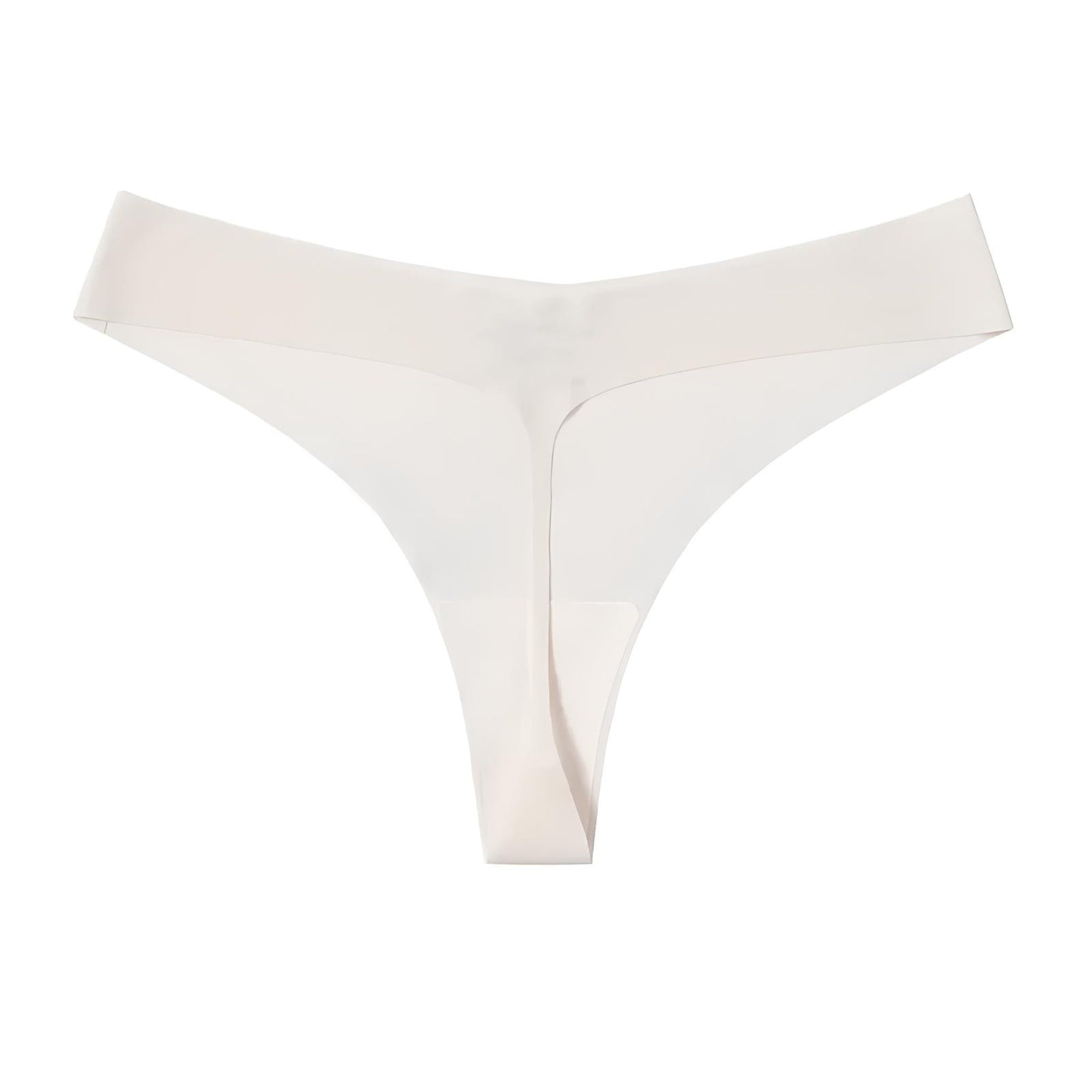 Ultra-thin seamless thong