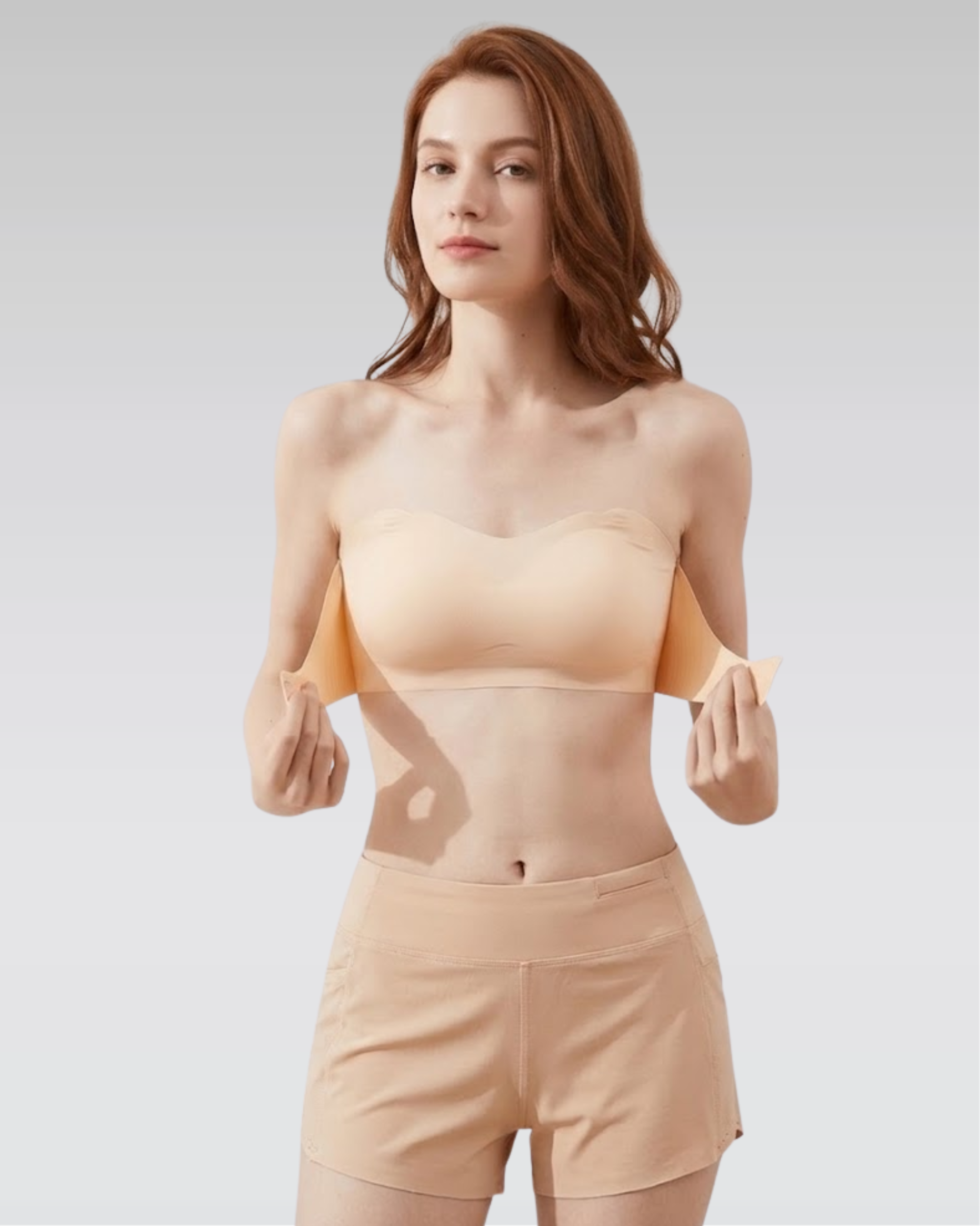 Strapless sculpt push-up bra