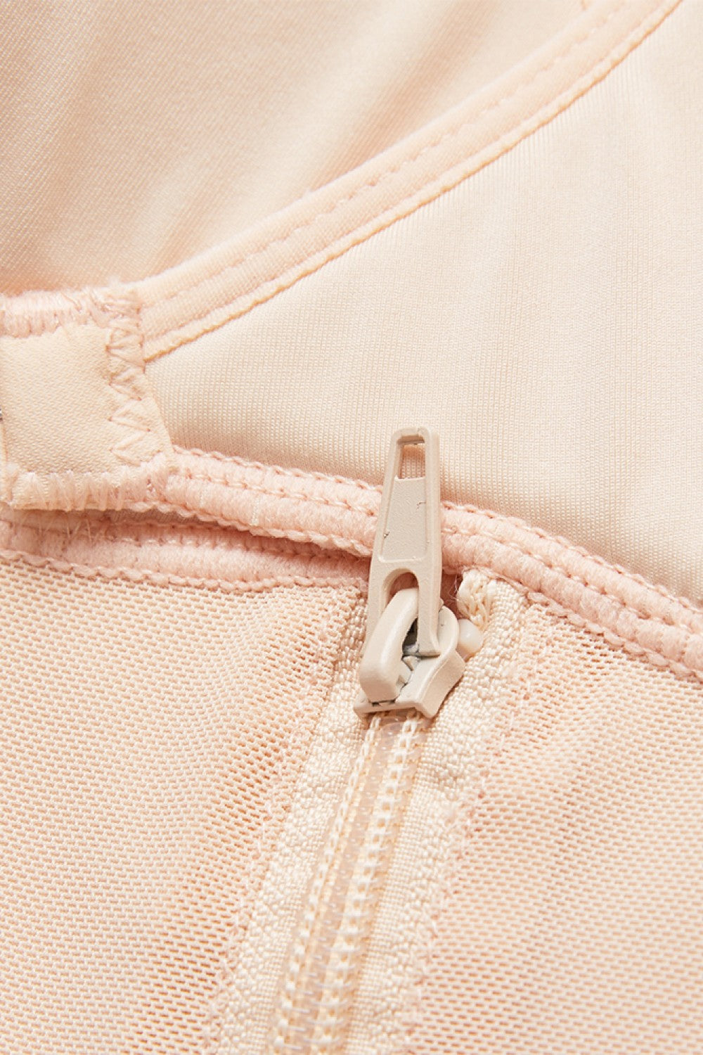 Zip-front sculpt bodysuit