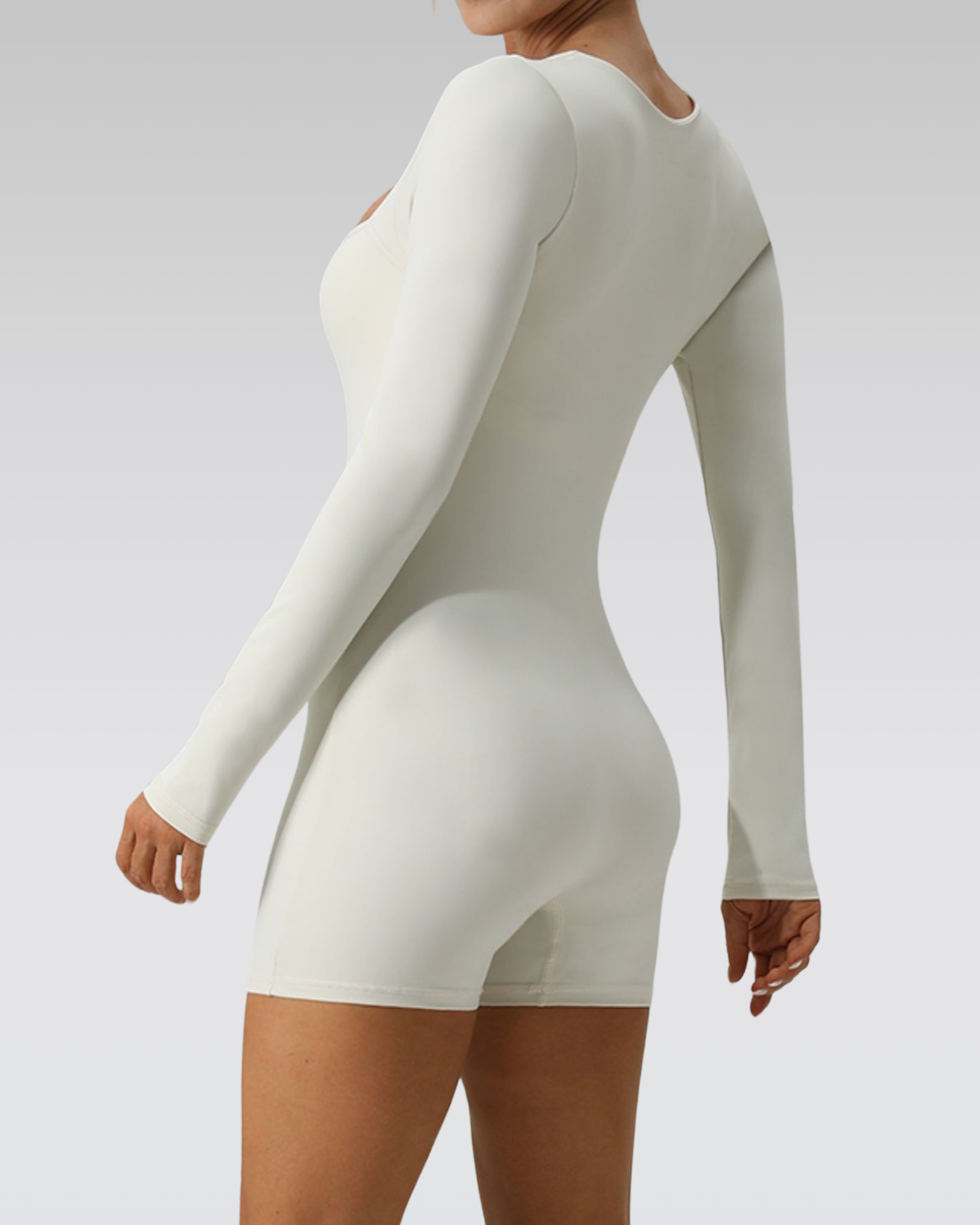 Square neck sculpt suit