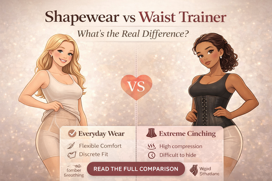 Shapewear vs Waist Trainer: What’s the Real Difference?