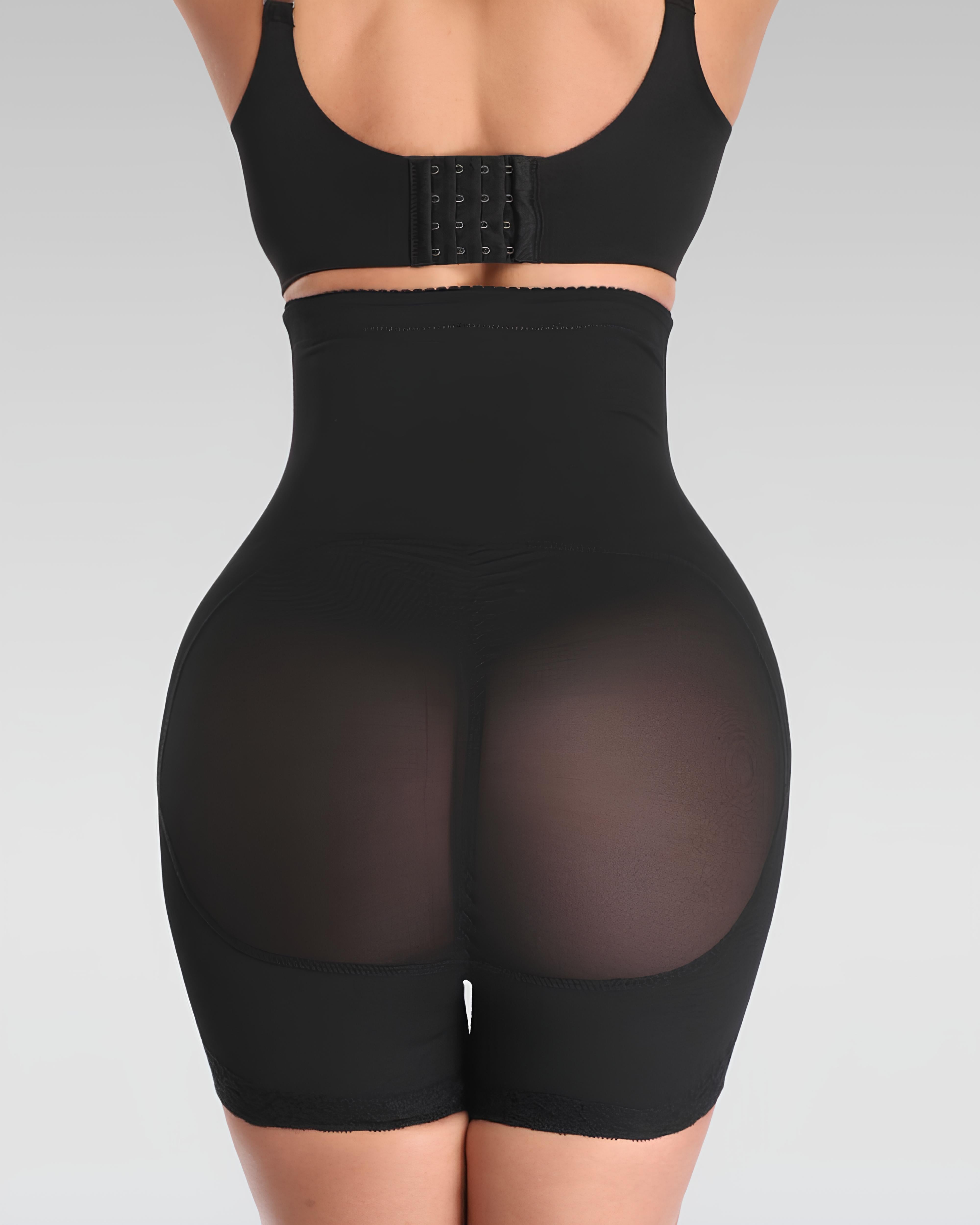 High-waist sculpt shorts