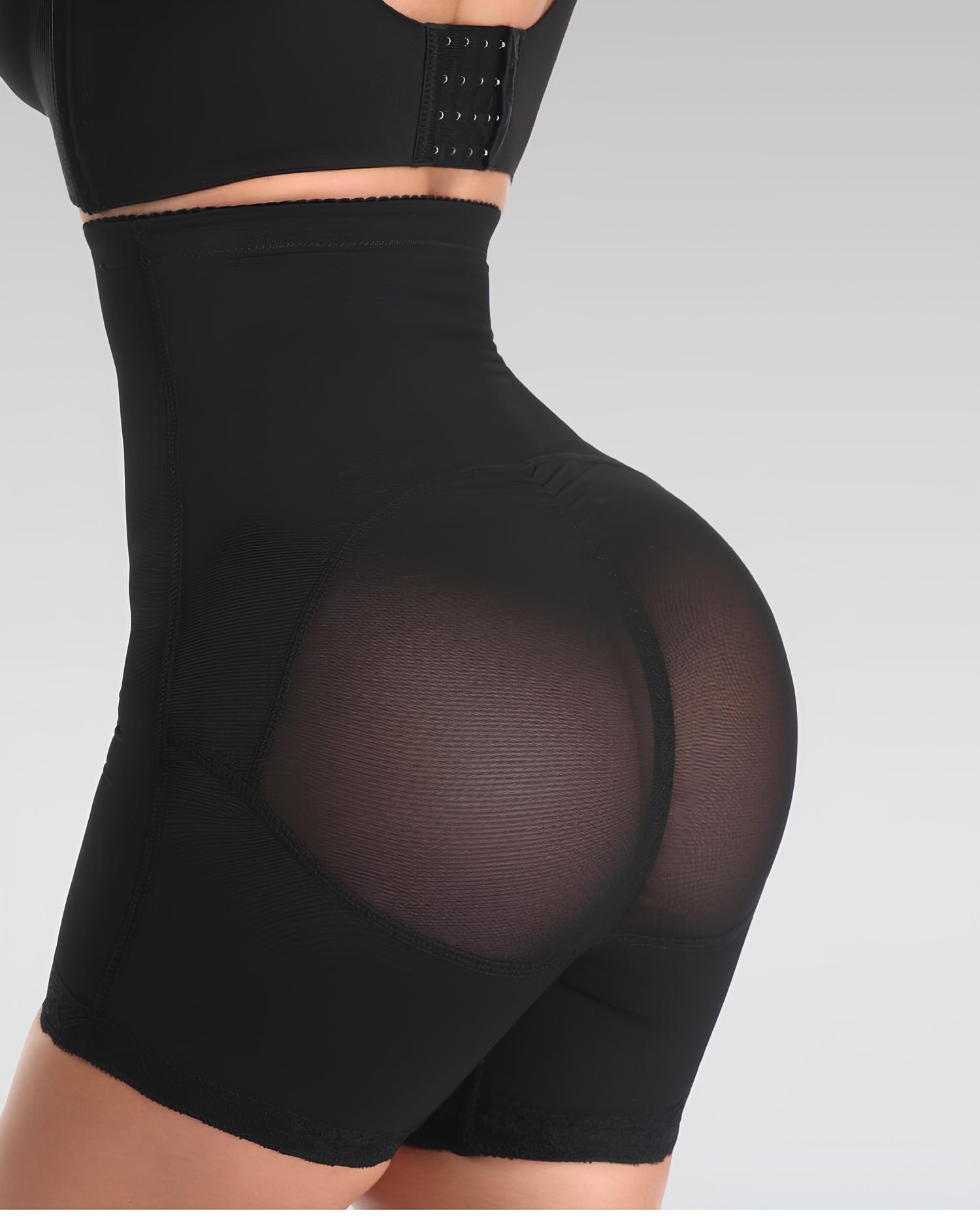 High-waist sculpt shorts