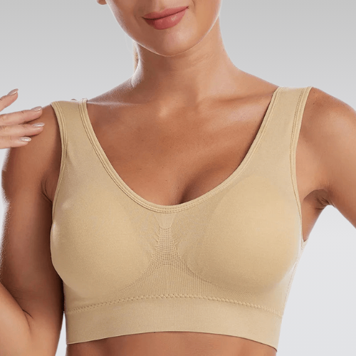 Plus size seamless bra