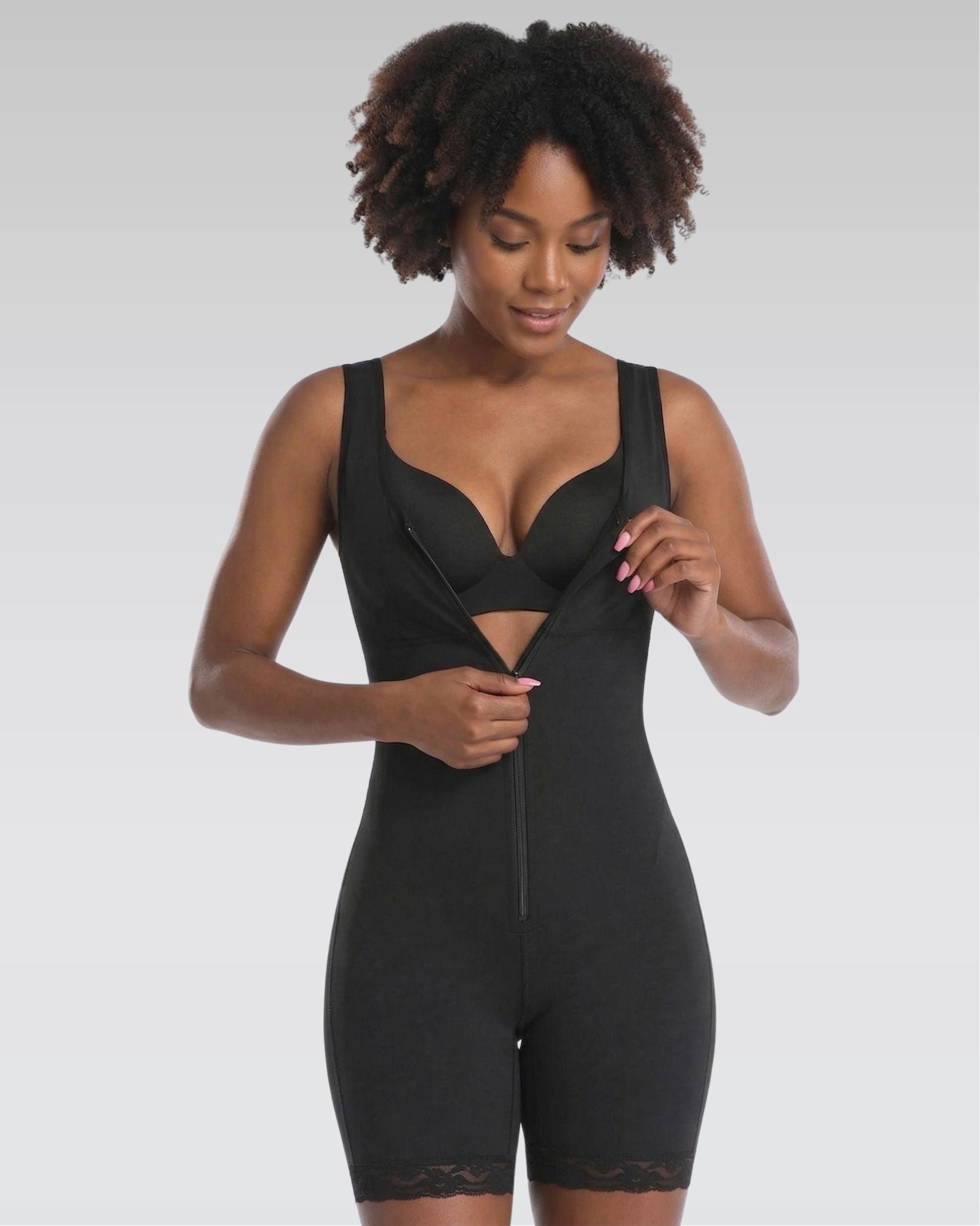 Sculpt zip bodysuit