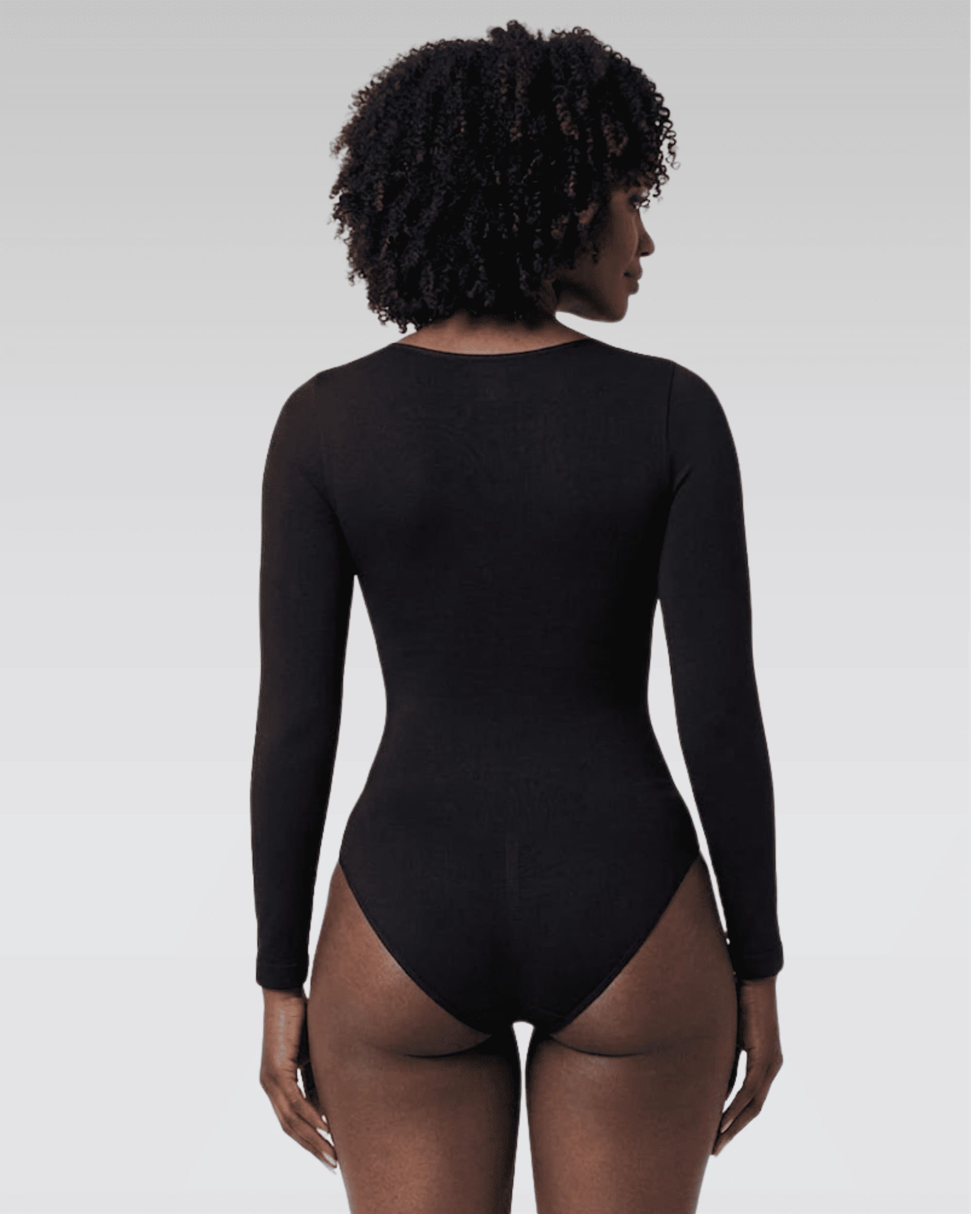 Long sleeve sculpting bodysuit
