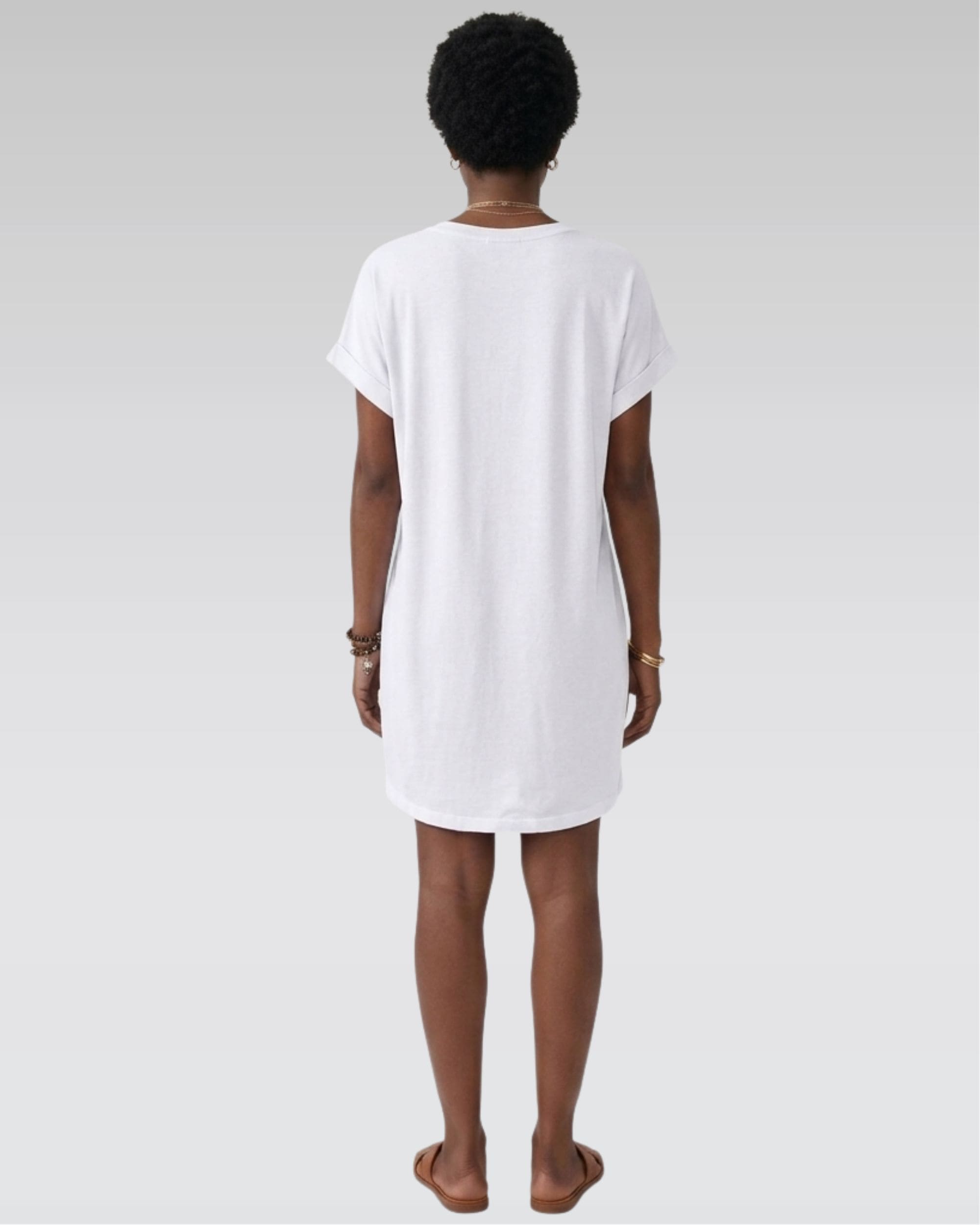 Mini vestido camiseta Relaxe