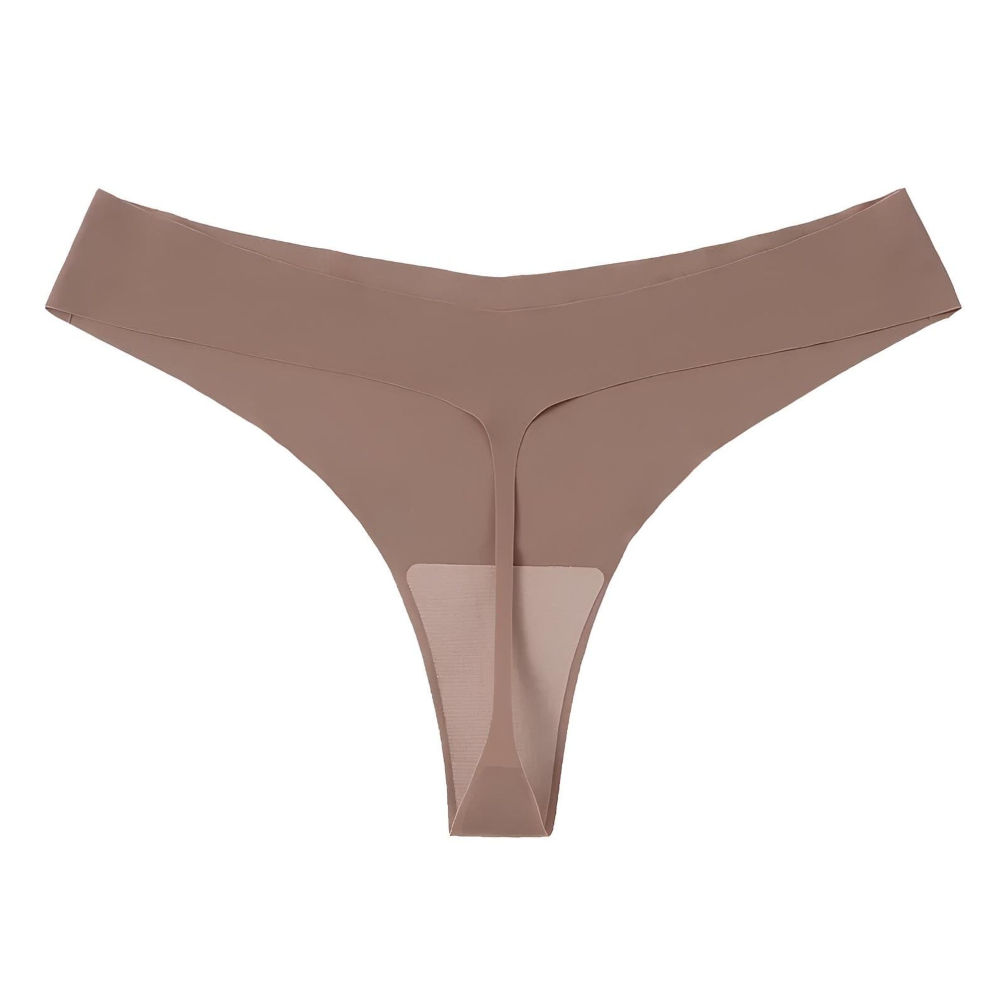 Ultra-thin seamless thong