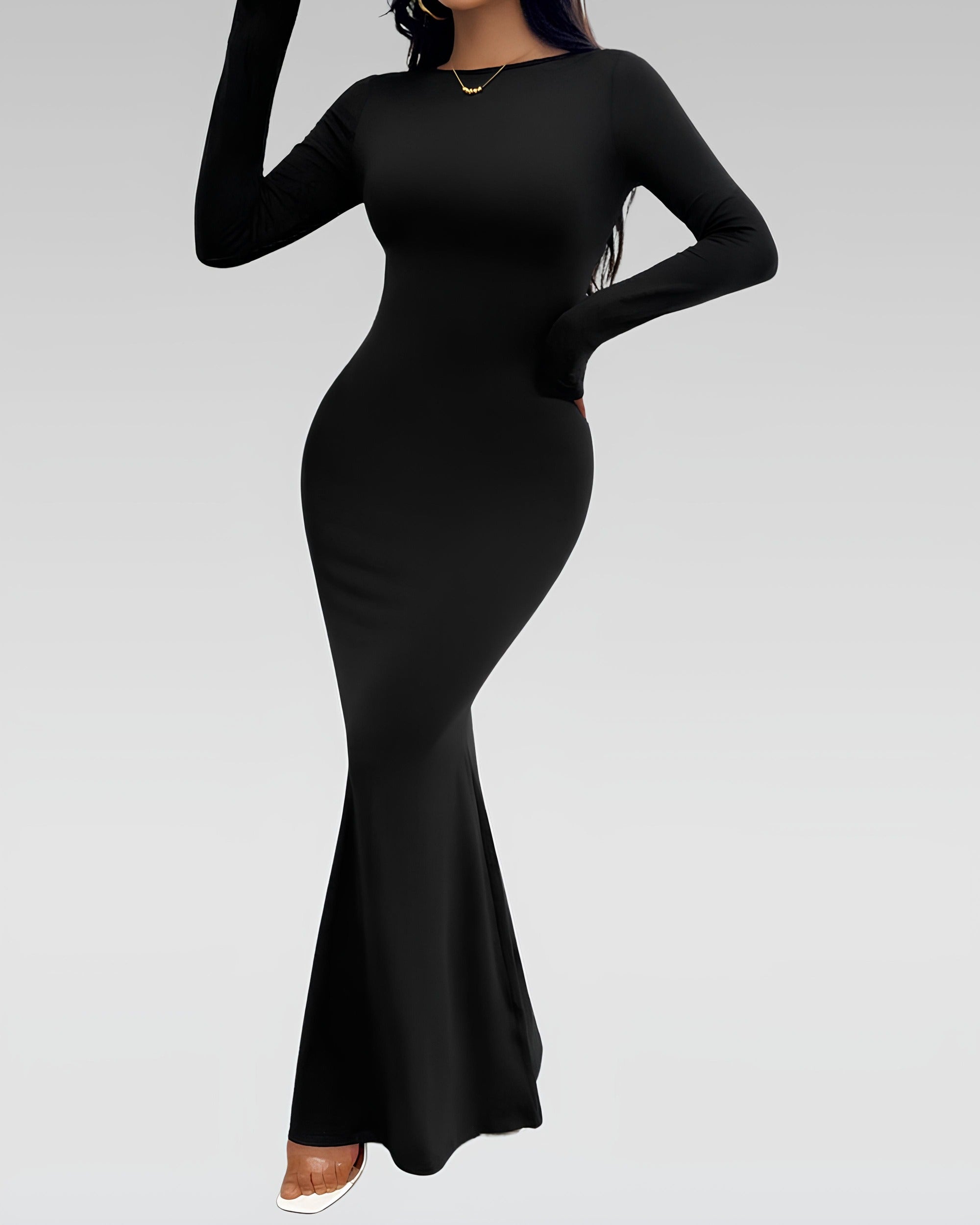 Contour long dress
