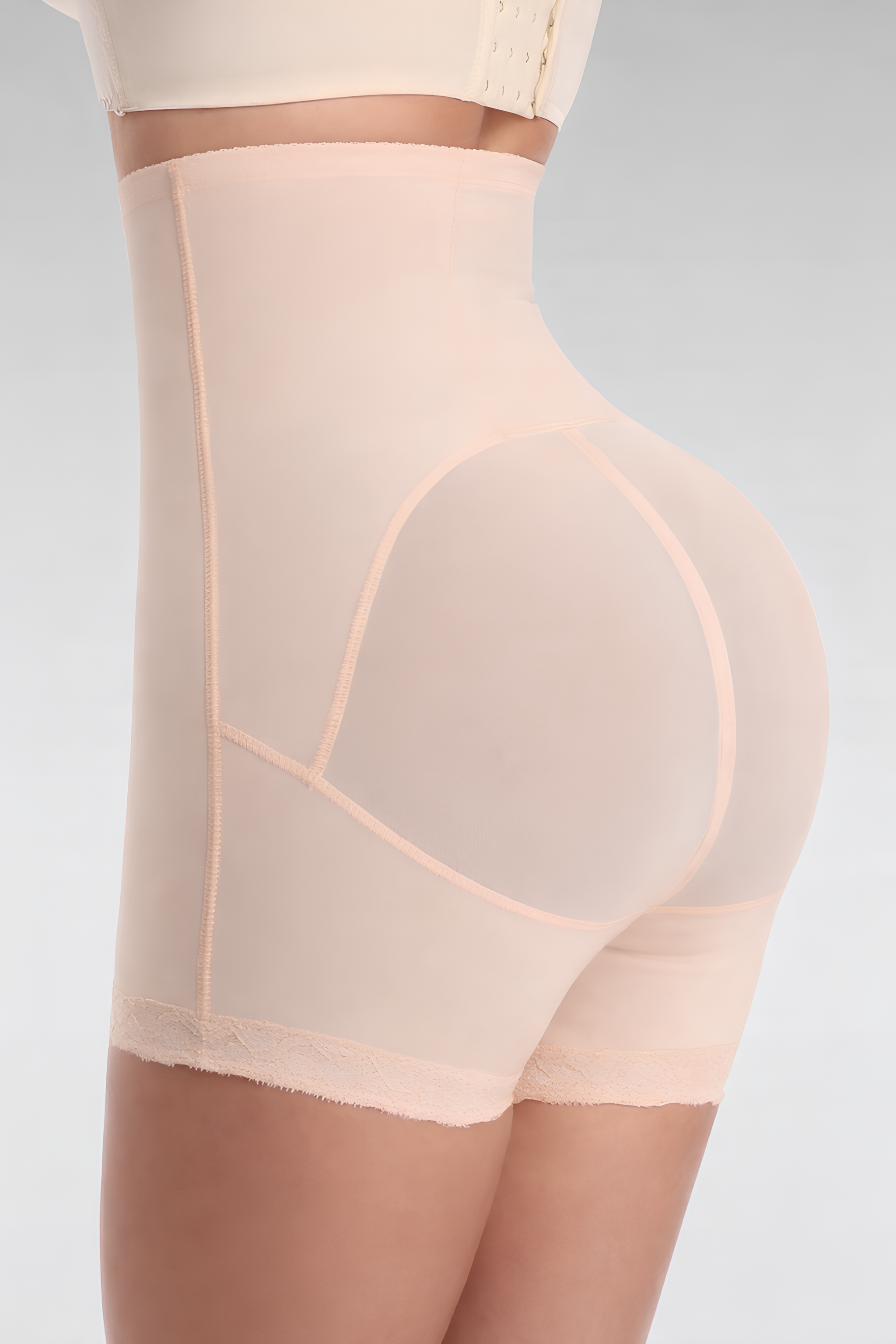 High-waist sculpt shorts