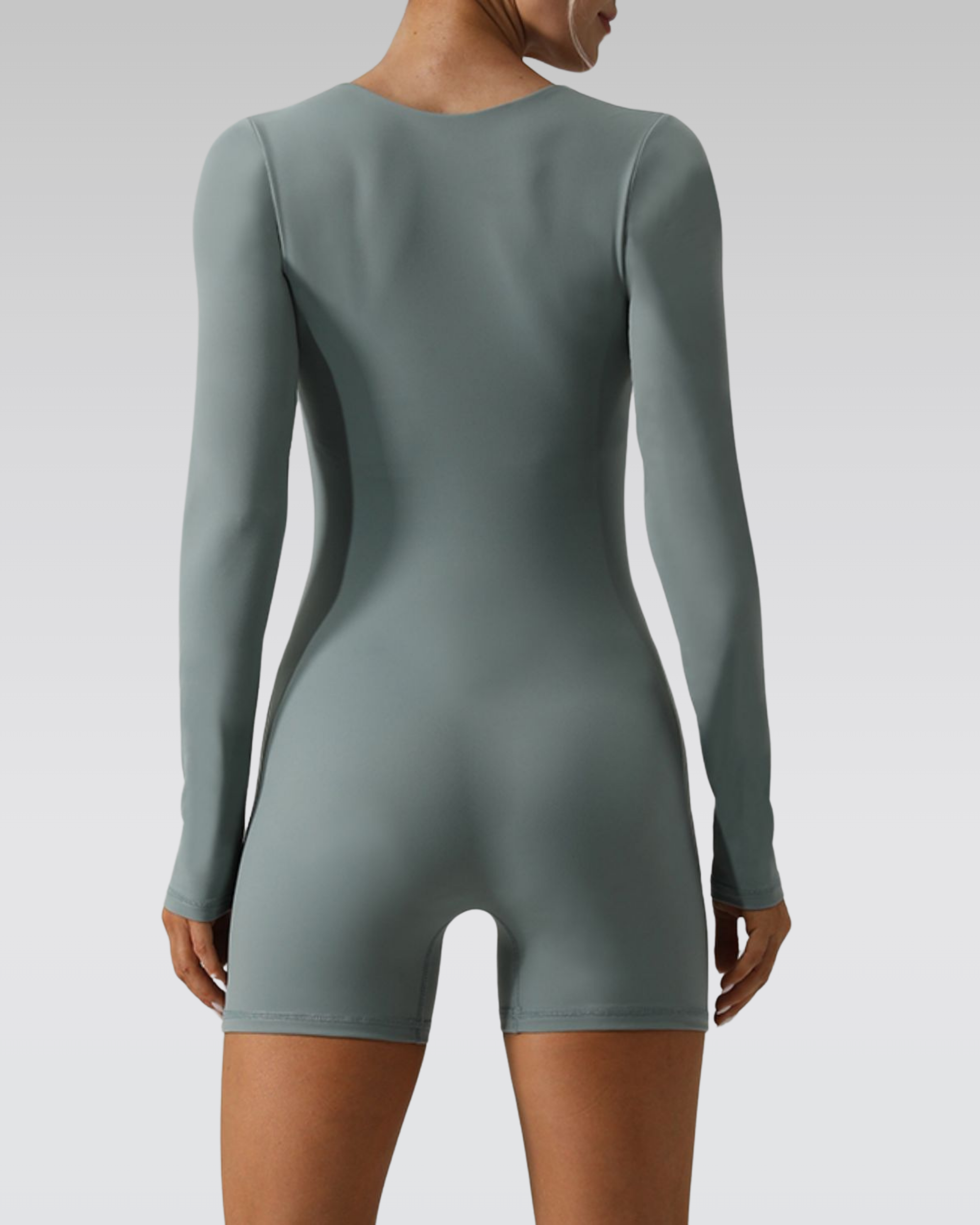 Square neck sculpt suit