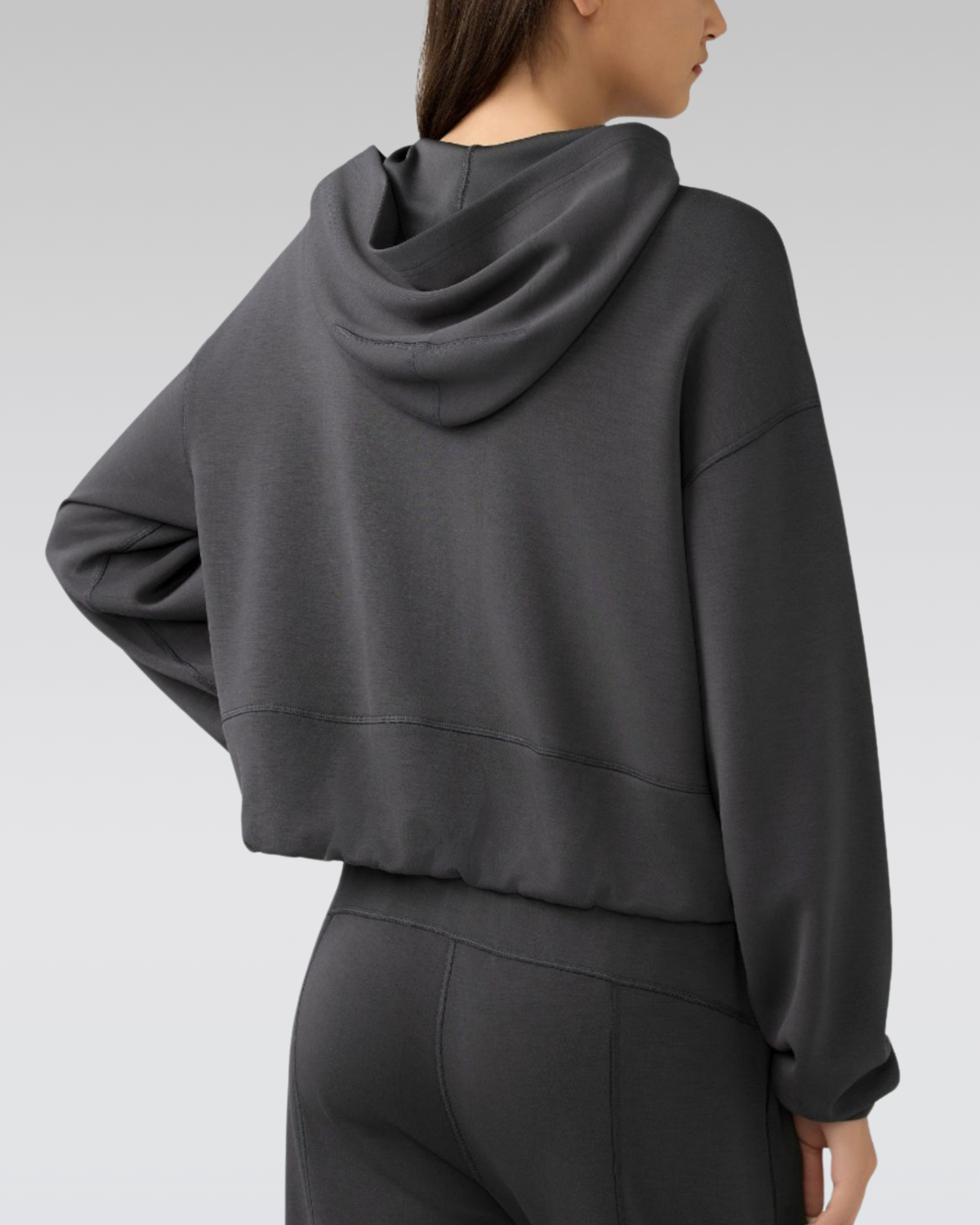 Essential zip hoodie